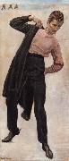 Gustav Klimt Jenenser Student oil painting